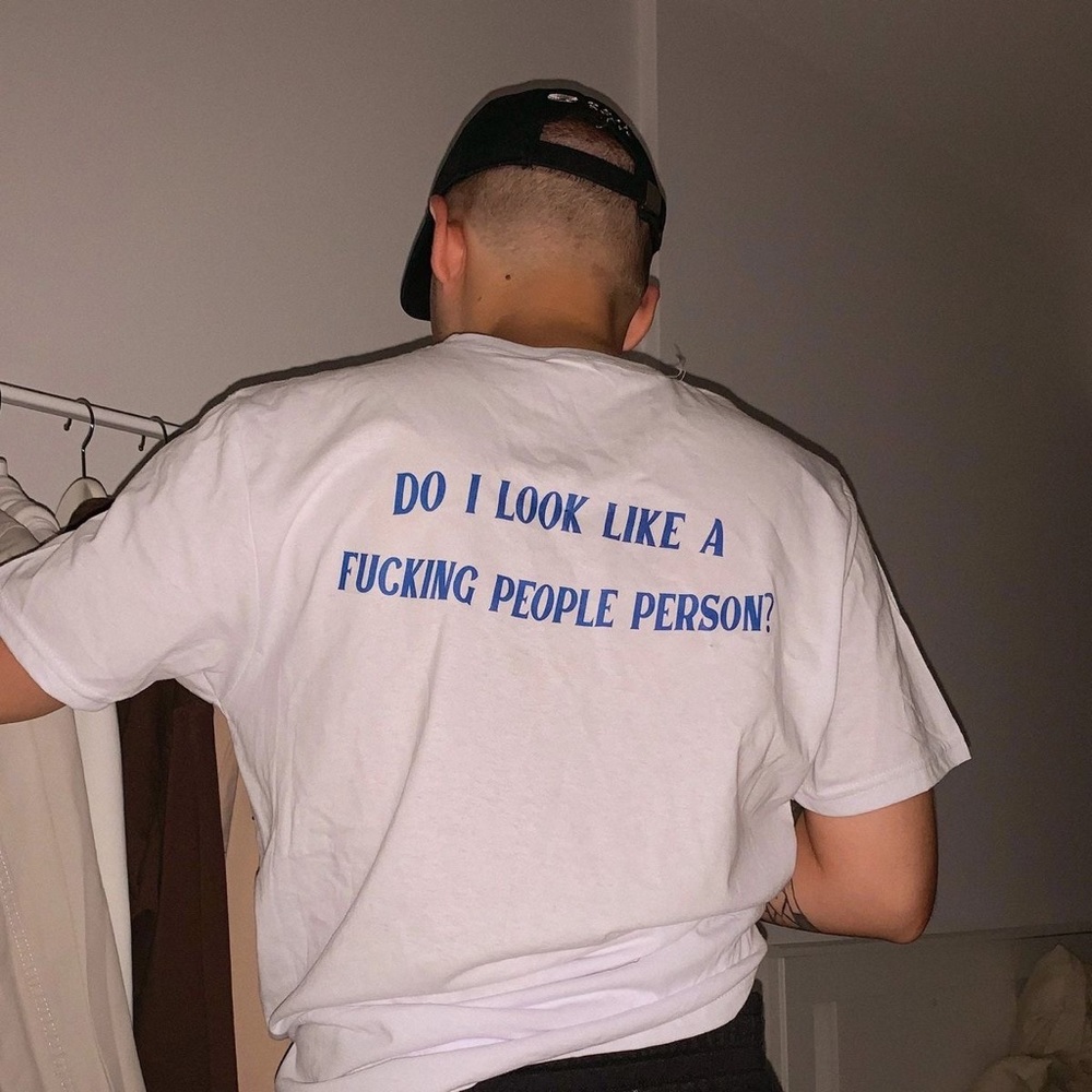 Do I Look Like A People Person T-shirt ✅